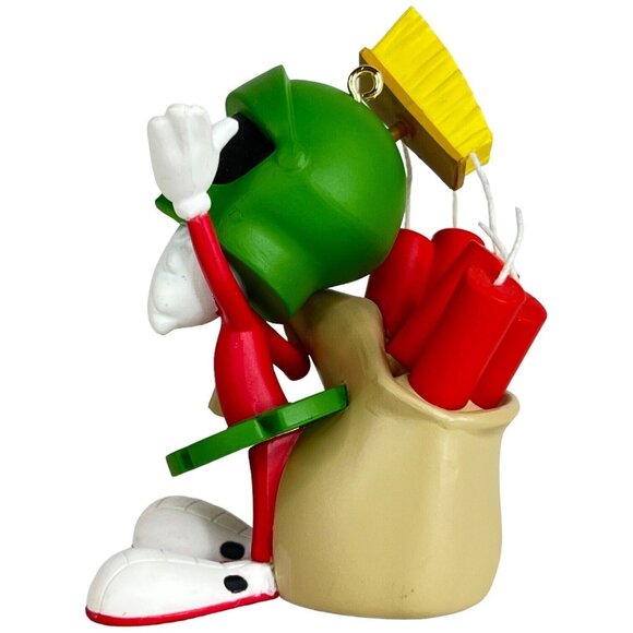 Hallmark Keepsake Ornament Marvin The Martian Looney Tunes 1996 Space Alien VTG - Picture 5 of 9